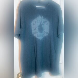 Graphic T-Shirt Men’s Size 2XL canoe boat says “what ever floats your boat”  Tee